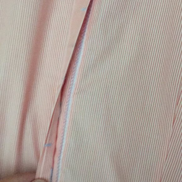 Orvis Carefree Women’s Button Down Orange (coral) and  White, - Picture 7 of 8